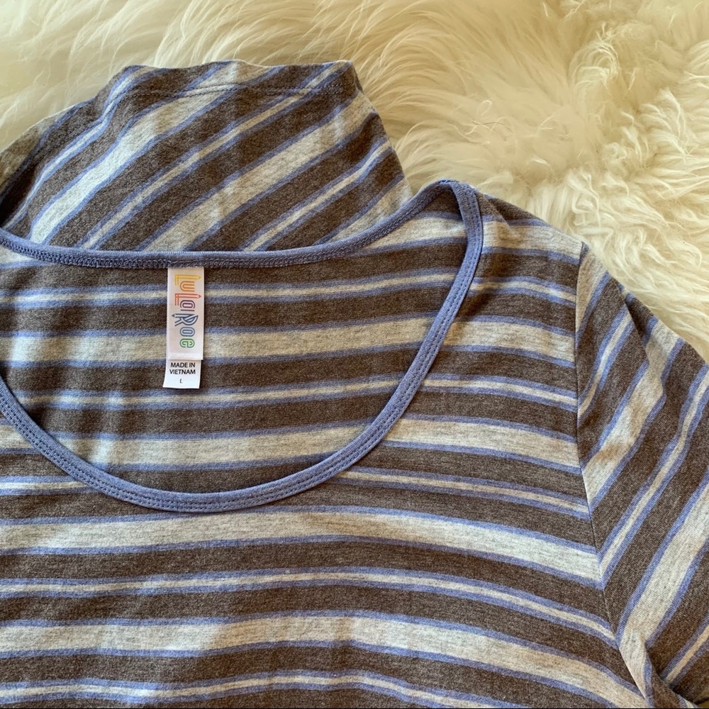 Lula Roe | Soft Striped Tee